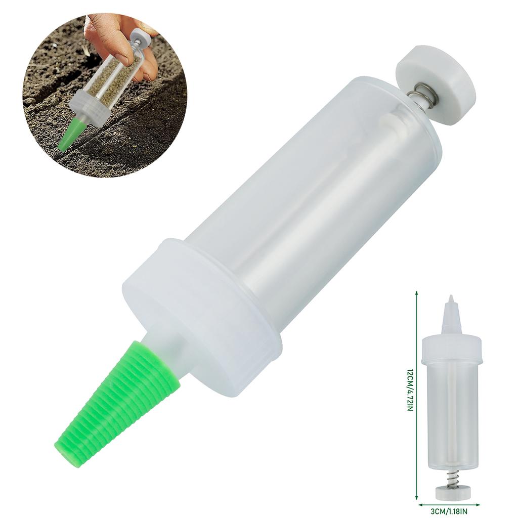 Мини-сеялка Ручная сеялка Маленькая сеялка Регулируемая многофункциональная садовая сеялка Ручной посев цветов и растений