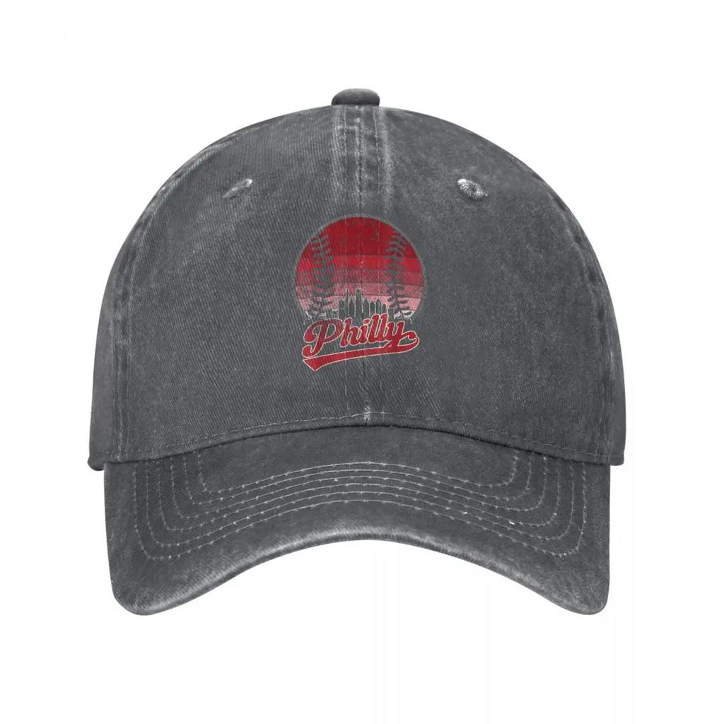 Потертая бейсбольная кепка Philly Baseball Lovers, модная, вымытая, винтажная, бейсболка Phillies Snapback, мужская, женская, летняя, для отдыха на природе, кепка