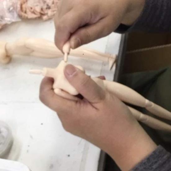 Кукла Обицу 27 см Тело Обицу Женское SBH Бюст Размер M Натуральный Мягкий Винил Подвижная Фигурка Тело