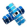 Road Bike Grooves Mountain Bike Bike Axle Pedal BMX Hexagonal Stunt Pegs Bicycle Front Rear Wheel