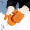 Зимние снежные перчатки Термостойкие теплые мягкие животные варежки Зимние перчатки животные Для девушки Спорт Катание на лыжах Мужчины Женщины Родители На улице