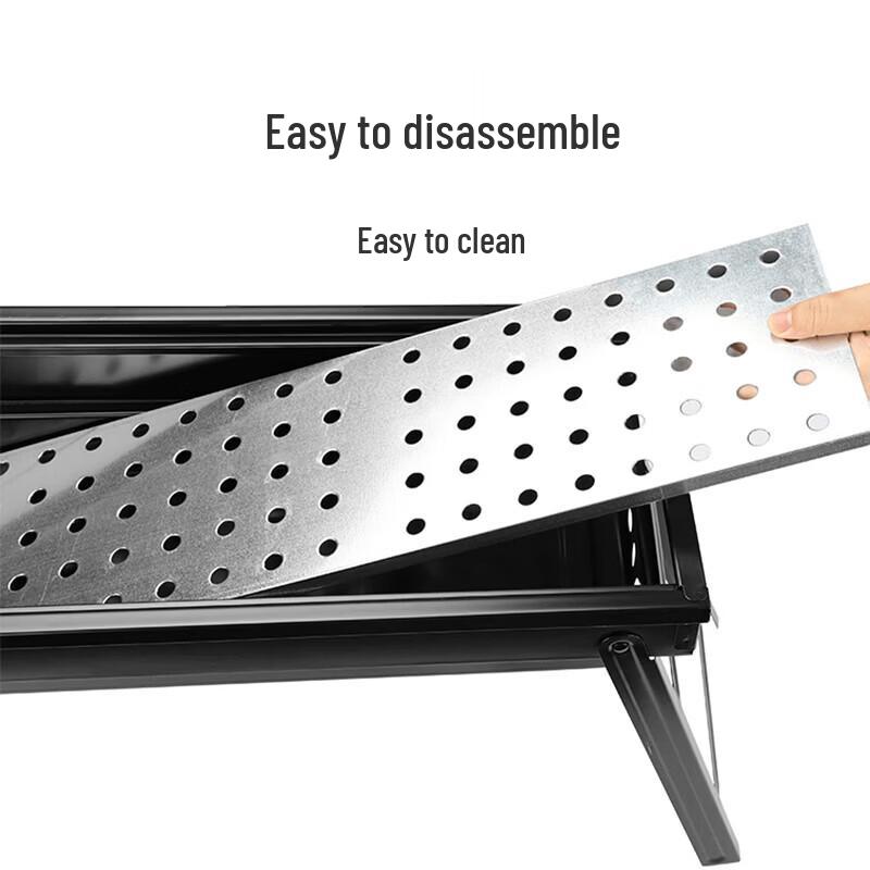 GUAIKEAI Portable Foldable Charcoal BBQ Grill