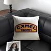 CCamel Brand Cushion Cover Natural Linen Organic Fabric DoubleSided Printing Sofa Home Decor Gift Pillow Case
