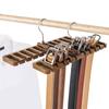 10 Card Slots Belt Storage Rack Belt Arrangement Storage Rack Multi-functional Tie Scarf Silk Scarf Bow Tie Hanger Hook