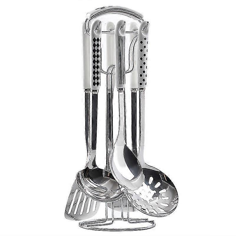 Hepburn Style Kitchen Supplies Stainless Steel Spatula Kitchenware Set Spatula Spoon Hot Pot Spoon Household Cooking Cooking