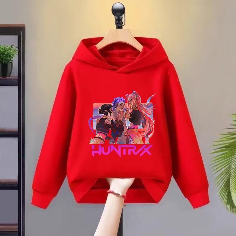 Худи Толстовки Девочки Стильная Толстовка с Мультяшным Принтом Повседневная Удобная Худи Свободного Кроя