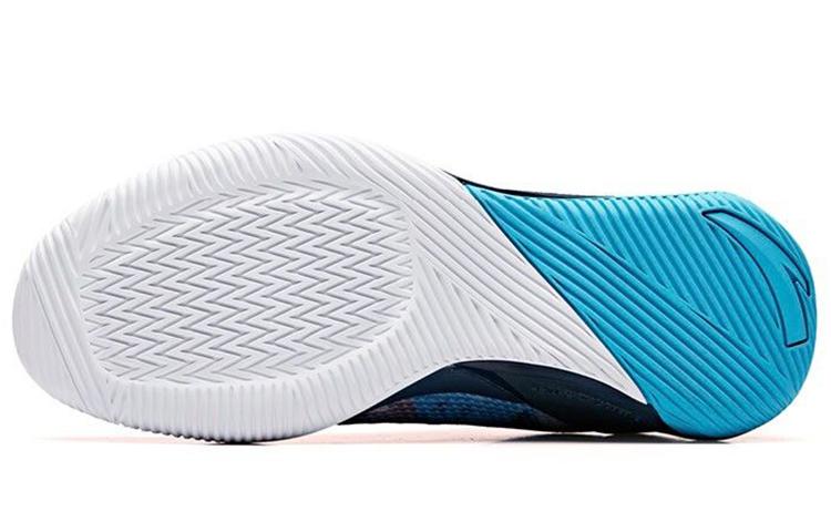 Men's Sneakers Anta ENDLESS FIRE 3.0 Slip Resistant Abrasion Resistant Low top Basketball Shoes Men's Blue