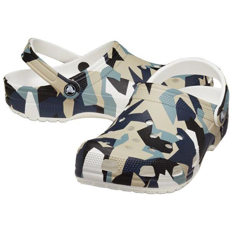 Crocs Eva Fashion Удобные Модные Универсальные Клоги Мужская Обувь Разноцветные 211009-94S