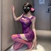 Сексуальное нижнее белье Фиолетовая юбка на бедрах Маленькая грудь свободная униформа Перспективный чистый порыв ночной клуб Сексуальный костюм для пижамы для воздержания