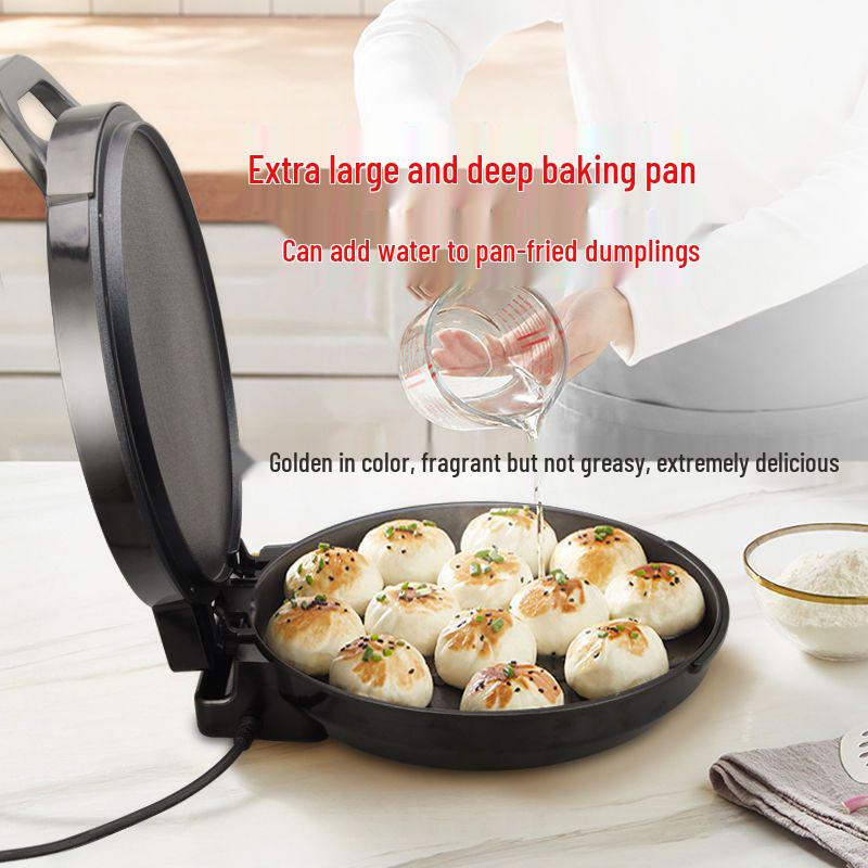 Электрическая блинница с автоматическим контролем температуры, антипригарная, двусторонняя, от старого бренда