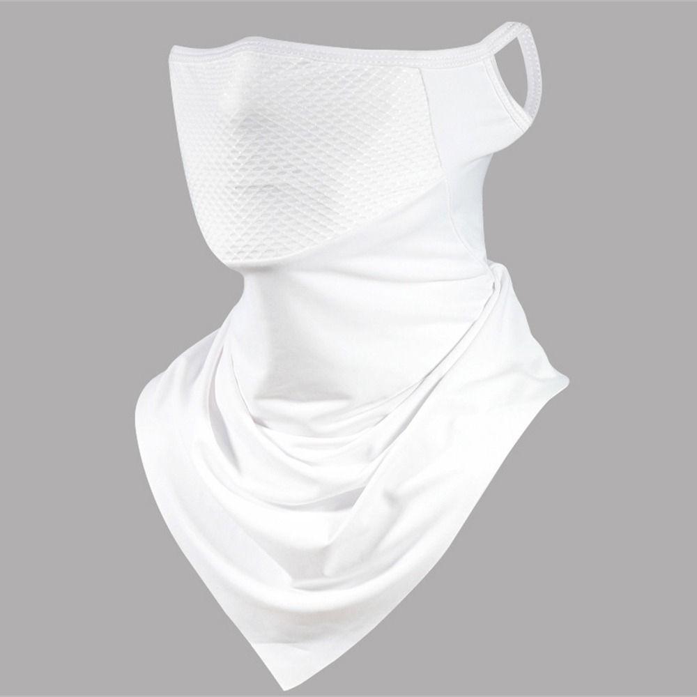 Защита от солнца Маска для лица закрывающая все лицо Дышащий мотоциклетный шарф Модная велосипедная маска Лето