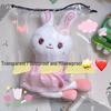 Large HD Clear Cotton Doll Storage & Dustproof Drawstring Bag
