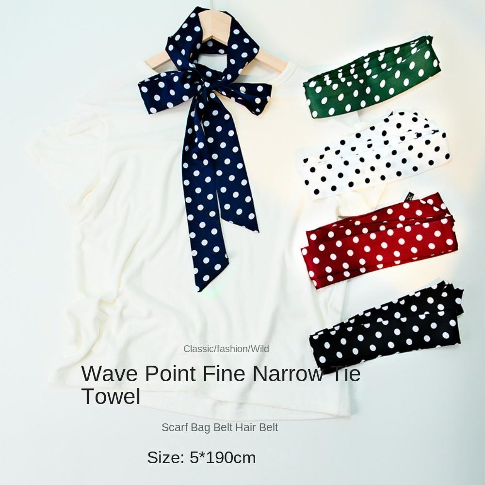 Длинная сумка ленты волнистый узор повязки на голову модный головной платок для женщин