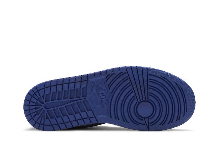 Jordan 1 Mid SE Iron Purple Deep Royal (Women's) Sneakers