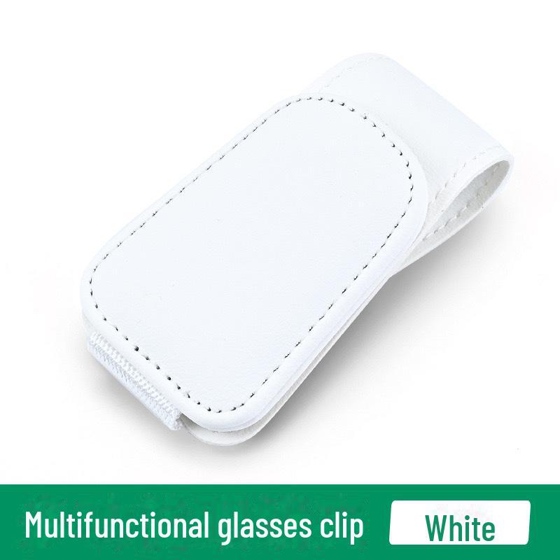 Многофункциональный держатель для солнцезащитных очков на автомобильный козырек и зажим для карт