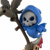 3D Printed Halloween Collectibles Sickle And Skull Ornament, Crow Desktop Decoration, Spooky Room Decor for Home Funny Print Collectible Figurine
