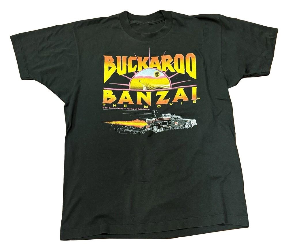 НОВАЯ футболка Buckaroo Banzai The Movie Фильм 1984 Fox ПЕРЕПЕЧАТКА Размеры S-5XL Унисекс