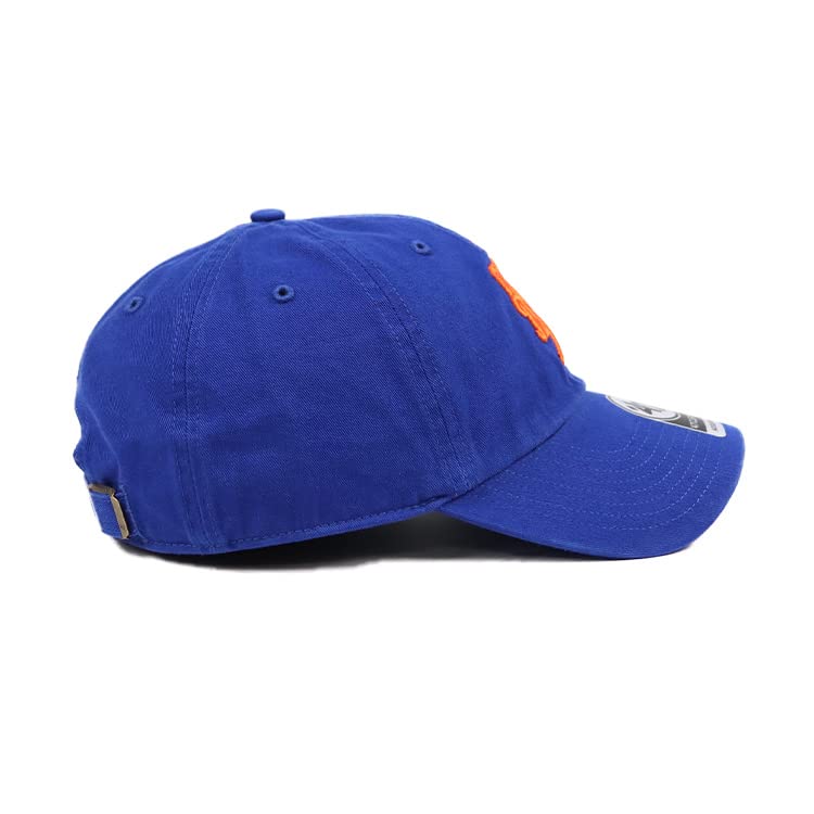 Brand 47 Cap Cleanup Low Cap MLB Major League Hat Forty Seven New York Mets Royal Blue Free Size '47