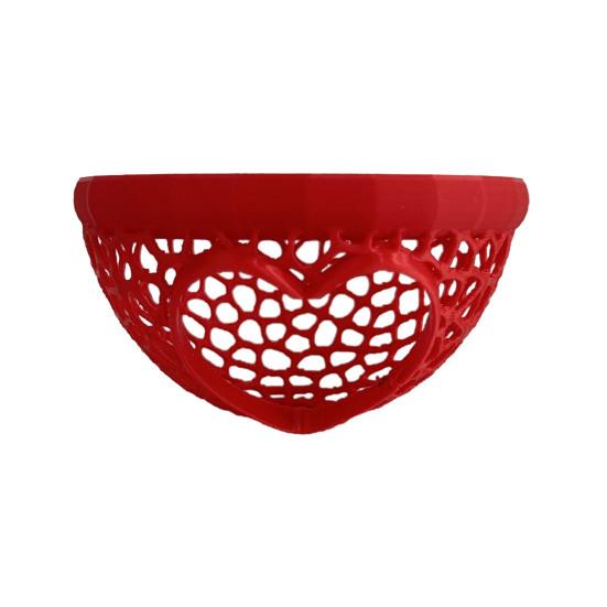 Плавающий Лежак для Рыбок Бетта Полый Любовное Сердце Место для Отдыха Рыбок Пещера Укрытие Игрушка Укрытие Обогащение Декор для Аквариума Аксессуары для Аквариумов