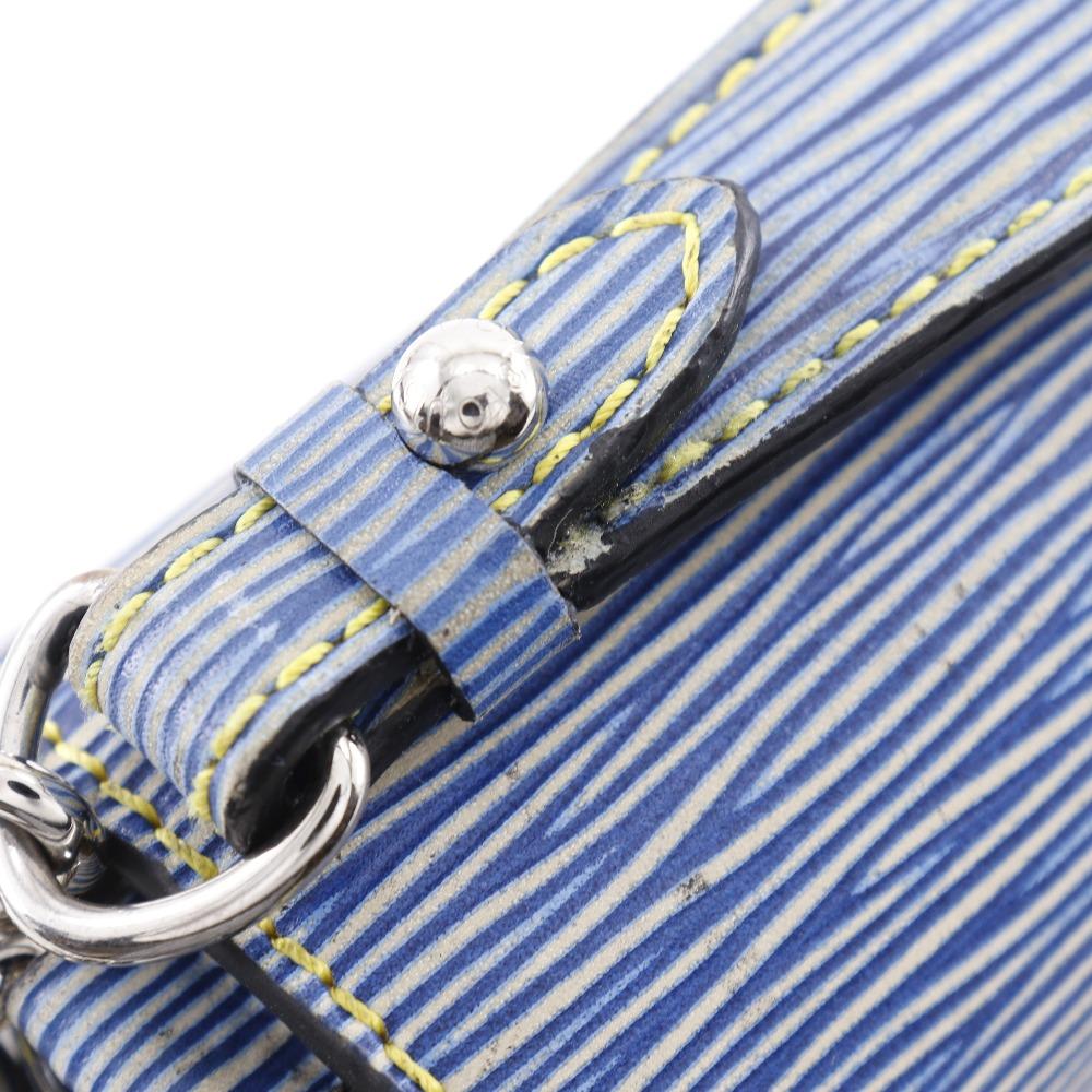 Louis Vuitton Сумка через плечо Twist MM M50271 Деним Эпи Кожа Эпи Женская Б/У