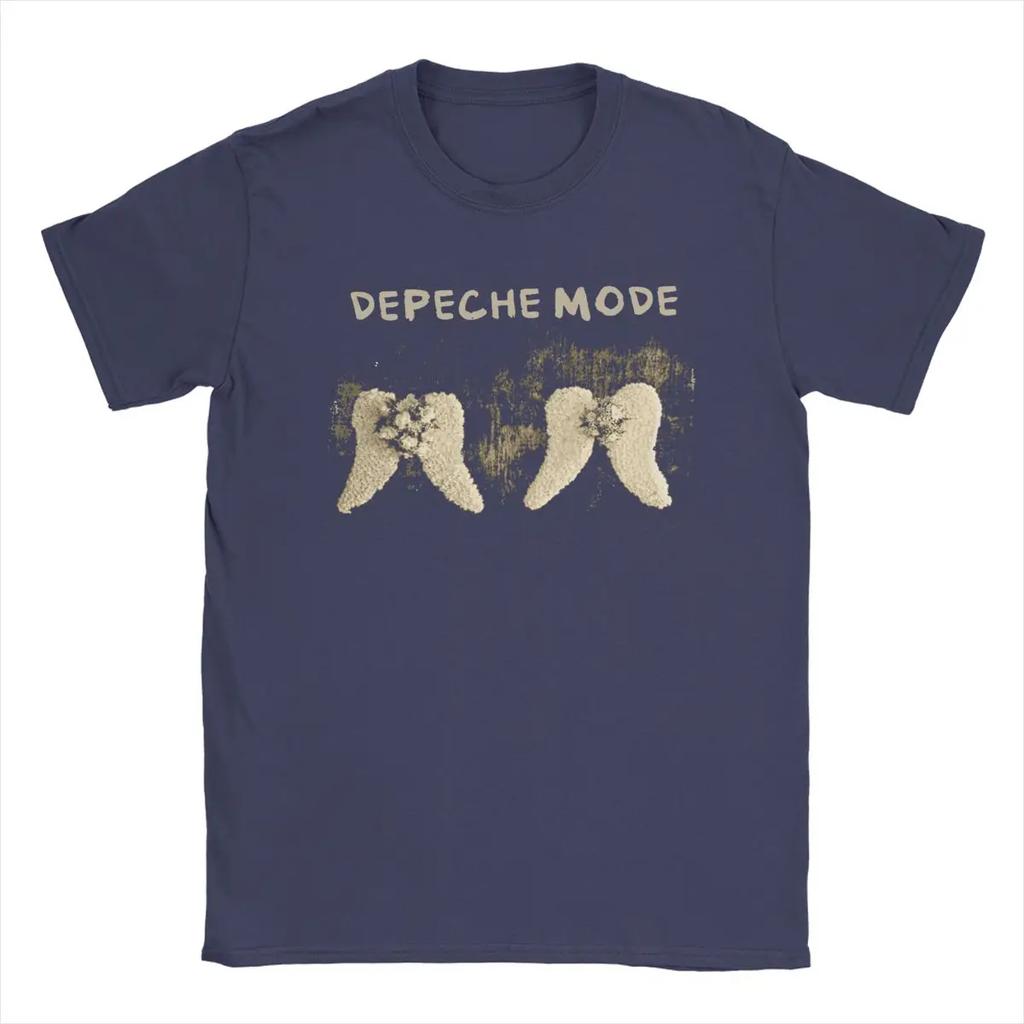 Футболки Depeches Cool Modes для мужчин, юмористические футболки из 100% хлопка, футболка с круглым воротом и коротким рукавом, одежда больших размеров