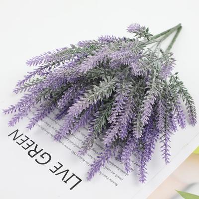 Имитация цветка, Флокирование, Лаванда, Цзюли, Букет из искусственных растений, Реквизит для фотосъемки, Искусственный цветок