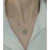 Gift Chinese Style Women Necklace Korean Style Clavicle Chain Round  Necklaces Fashion Jewelry