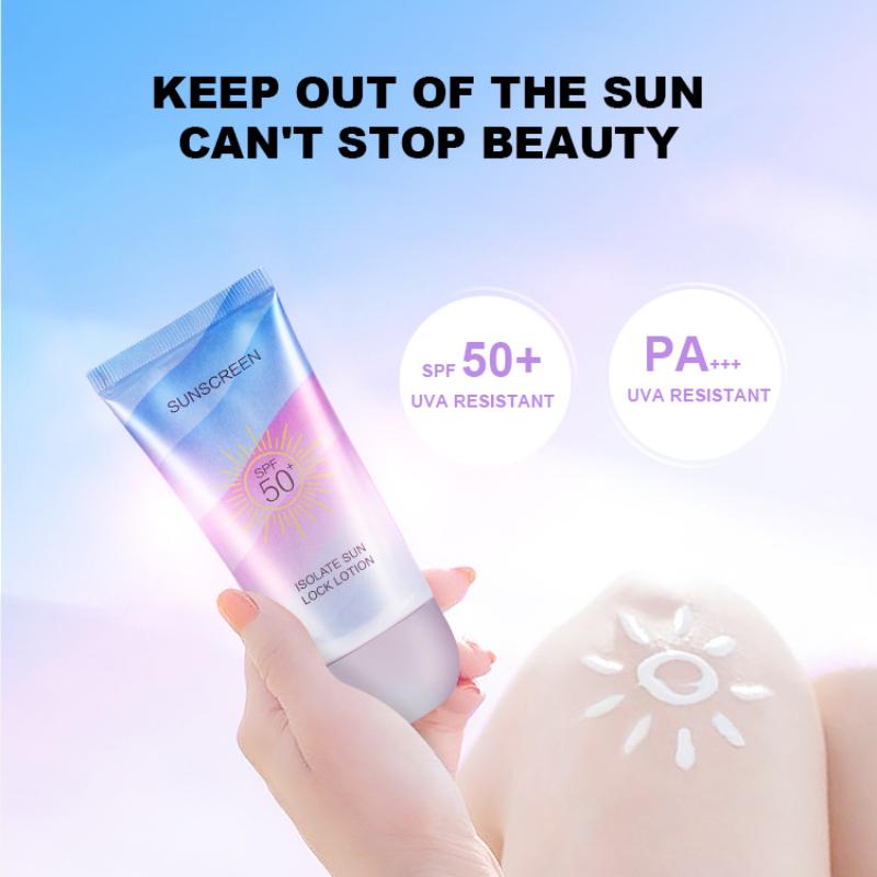 Увлажняющий солнцезащитный крем SPF 50+, солнцезащитный крем с защитой от ультрафиолета, консилер, защита лица, лосьон для тела, длительный, водонепроницаемый