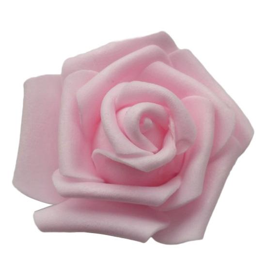 25/50/100 шт искусственные пенополиэтиленовые розы голова цветы DIY свадьба домашний декор комнаты