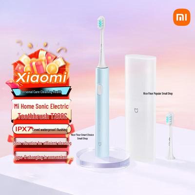 Звуковая электрическая зубная щетка Xiaomi Mijia T200C, китайская вилка (адаптер в комплекте)