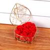 1PC Soap Flower Simulated Flower Valentine's Day Gift Rose Heart Box