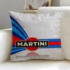 Классический бренд напитков Martini Наволочка Мягкая и Легко стирающаяся – Универсальная для Дивана, Кровати, Путешествий и Офиса