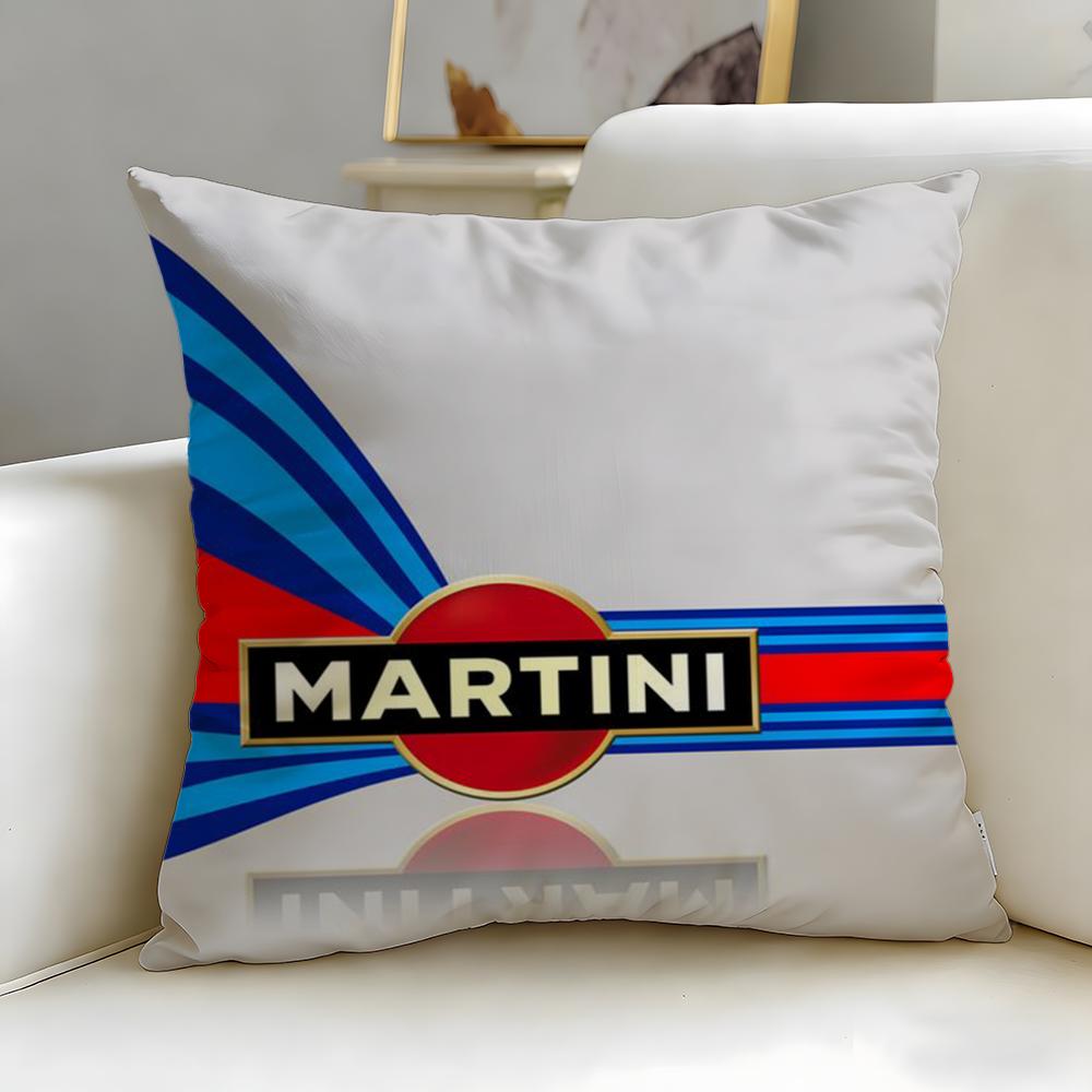 Классический бренд напитков Martini Наволочка Мягкая и Легко стирающаяся – Универсальная для Дивана, Кровати, Путешествий и Офиса