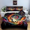 Musical swirl artwork. Bedding Duvet cover sets Duvet covers Pillowcases gifts (1 * Duvet Cover 2 * Pillowcases, without duvet insert)