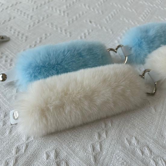 Пушистый чокер, съемное пушистое ожерелье, сплав, сердце, искусственный мех, чокер для женщин, мужчин, для повседневной носки, свиданий, вечеринок