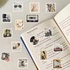 50/100PCS Torn Photo Sticker Nostalgia Harajuku Waterproof Aesthetic Harajuku Luggage Phone Skateboard Art Picture Sticker