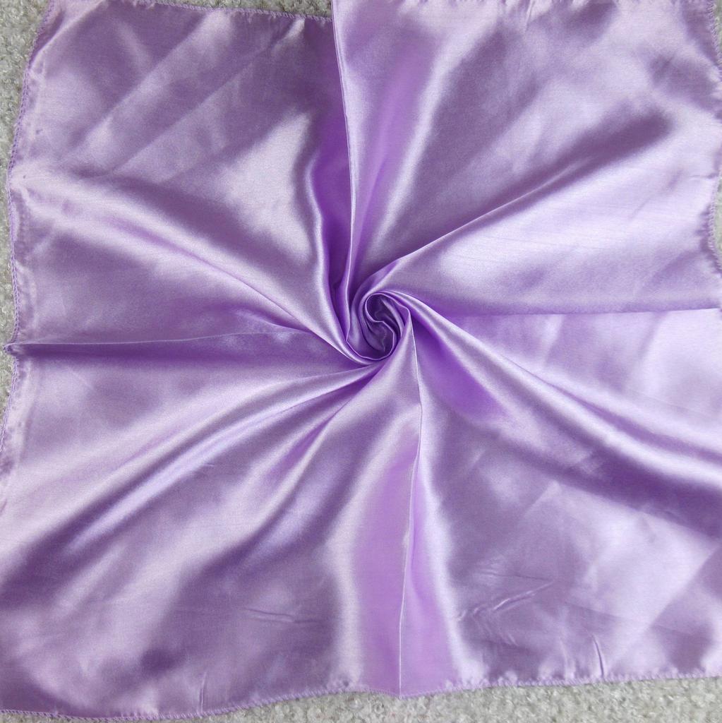 Однотонный шелковый шарф женский DIY игровой танец родитель-ребенок с имитацией шелкового матросского танца сценический однотонный шарф монохромный маленький квадратный шарф