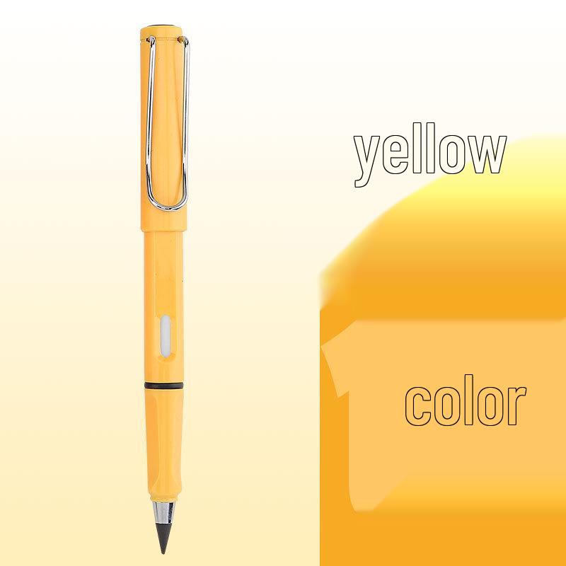 Вечный черный механический карандаш: Не требует заточки, Без чернил, Неломающийся грифель, Идеальный инструмент для письма для студентов