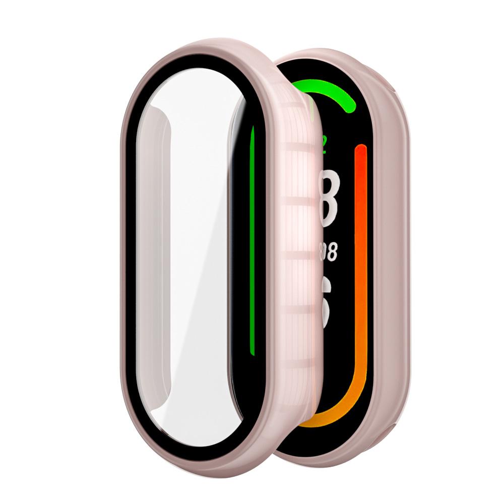 Закаленное Стекло+Чехол из ПК для Xiaomi Mi Band 10 9 8 Защитный Чехол Ударопрочный Полный Жесткий Защитный Экран Xiaomi Smart Band 10 9