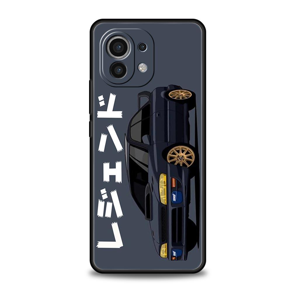 Чехол для Xiaomi Poco X4 X3 NFC F3 F4 M3 M4 Mi Note 12T 10 11 Ultra 11T 13 Pro 10T 12 Lite 9T 5G Обложка JDM Tokyo Drift Спортивный автомобиль