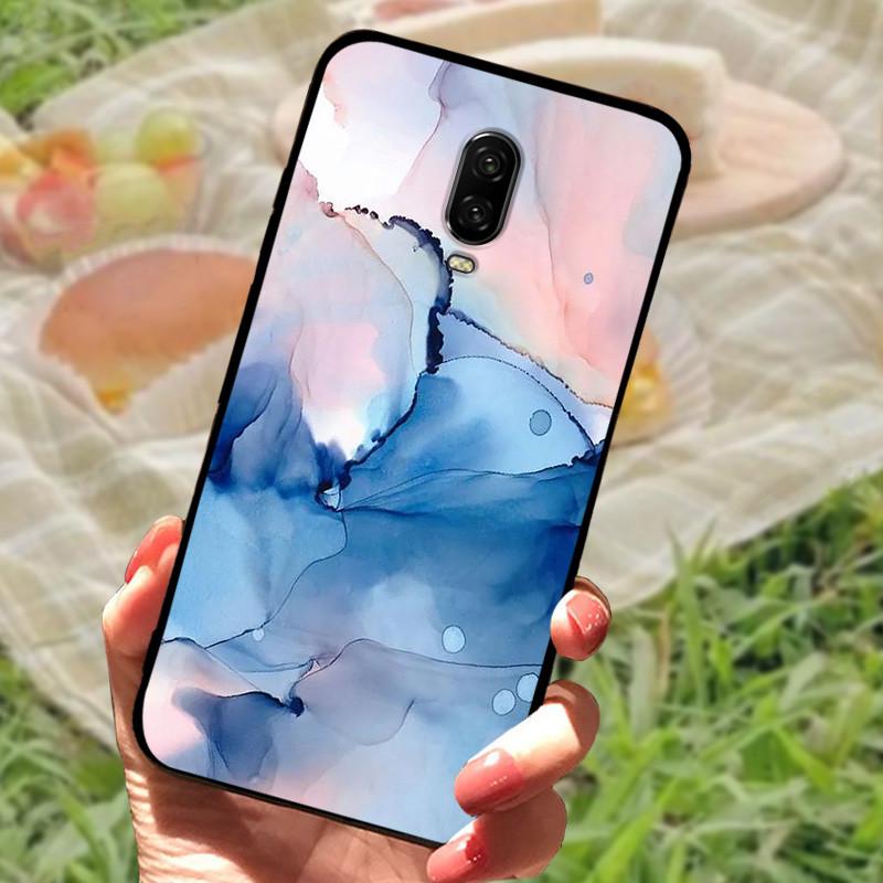 Чехол для Oneplus 6T Силиконовый Мягкий ТПУ Чехол для Телефона Для One Plus 6 6T Чехол Бампер Для Oneplus 6 6 T Capa Мраморный Модный Coques