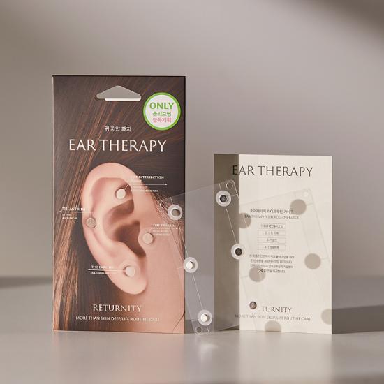 RETURNITY Ear Therapy Silver/Crystal 2 Types (Choose 1) (Ear Acupressure Patch 6P)