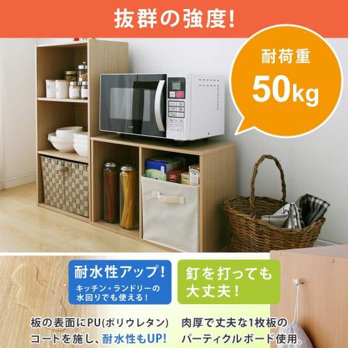 IRIS OHYAMA CX-2 Цветной ящик, Книжная полка, ТВ-тумба, 2-ярусный ящик для хранения, Стильная стойка для косметики, Идеально подходит для одиночного проживания, 41,5 см шириной x 29 см глубиной x