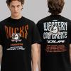 Мерч Anaheim Ducks Футболка Расписание тура Западной конференции 2025 Футболка НХЛ