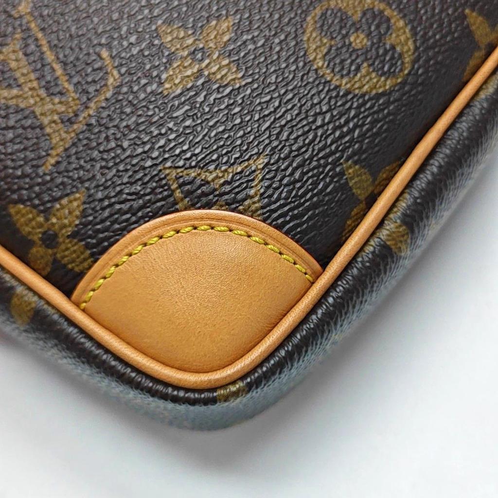 [Pre-Owned] Game On Paname Set Classic Monogram Large Colorful Heart Print Patchwork Floral Pattern Leather Clutch Crossbody Shou - Excellent #1JDZ76E