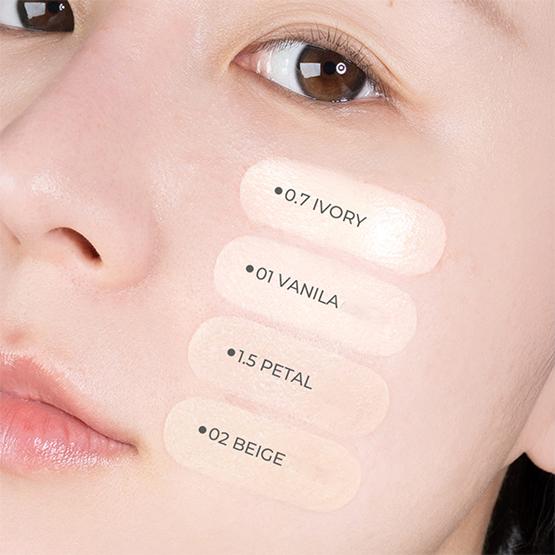 Luna Гиперфлюидная тональная основа (4 цвета) SPF 30 PA++ 17мл