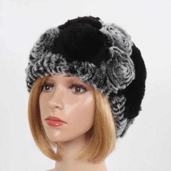 Новые женские зимние наборы шапка и шарф из натурального теплого меха кролика рекс, вязаные шапки и шарфы из натурального меха, муфта