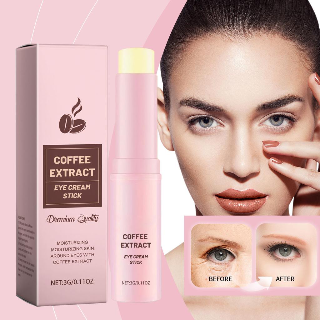 Увлажняющий крем для век с эффектом кофе, укрепляющий крем для век, эффективно уменьшает морщины и осветляет тон кожи, подходит для всех типов кожи