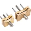 2 шт. Латунный держатель часового механизма Фиксированное основание Многофункциональный для часовщика Зажим для часов Инструменты для ремонта часов