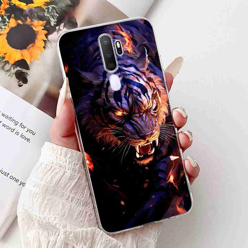 Чехол для Oppo A9 2020 CPH1937 Цветы Закат Мягкий Силикон ТПУ Чехол для Oppo A9 A 9 6.5" CPH1939 CPH1941 Корпус Телефона